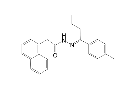 Naphthalen-1-yl-acetic acid (1-p-tolyl-butylidene)-hydrazide