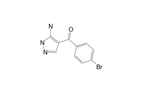 (5-Amino-1H-pyrazol-4-yl)(4-bromophenyl)methanone