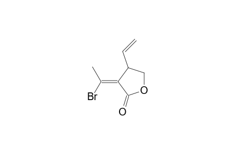 (Z)-.alpha.-(1'-Bromoethylidene)-.beta.-vinyl-.gamma.-butyrolactone