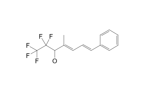 (4E,6E)-1,1,1,2,2-pentafluoro-4-methyl-7-phenyl-3-hepta-4,6-dienol