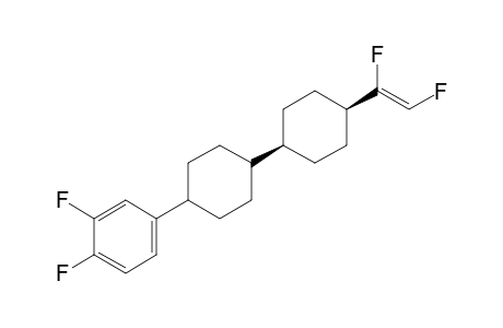1-{trans-4[(Z)-1,2-Difluoroethenyl]cyclohexyl}-trans-4-(3,4-difluorophenyl)cyclohexane