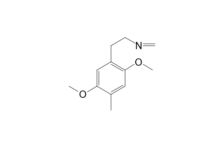 2,5-Dimethoxy-4-methylphenethylamine-A (CH2O,-H2O)