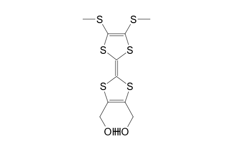 [2-[4,5-bis(methylsulfanyl)-1,3-dithiol-2-ylidene]-5-(hydroxymethyl)-1,3-dithiol-4-yl]methanol