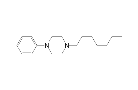 N-Heptyl-N'-phenyl-piperazine