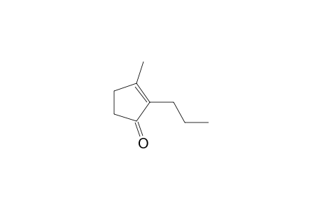 2-Cyclopenten-1-one, 3-methyl-2-propyl-