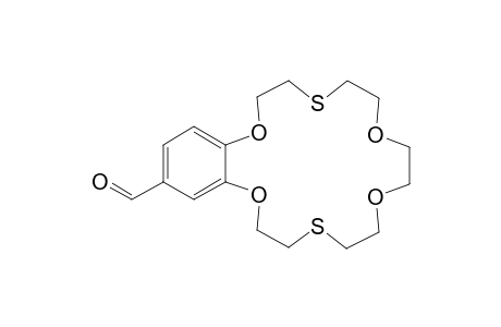 7,13-Dimethyl-7,13-diaza-1,4,10,12-tetraoxa-2,3-(3'-formylbenzo)cycloheptadec-2-ene