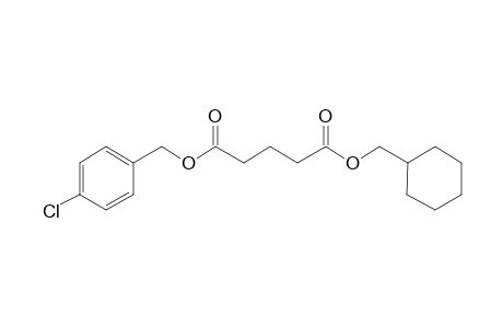 Glutaric acid, cyclohexylmethyl 4-chlorobenzyl ester