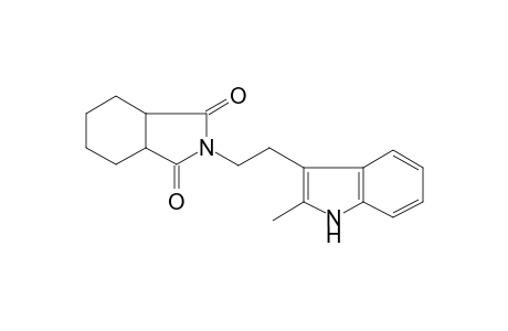 1H-isoindole-1,3(2H)-dione, hexahydro-2-[2-(2-methyl-1H-indol-3-yl)ethyl]-