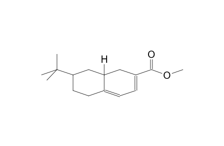 2-NAPHTALENECARBOXYLIC QACID, 7-(1,1-DIMETHYLETHYL)-1,5,6,7,8,8a-HEXAHYDRO- METHYL ESTER,