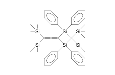 1,1,3,3,-Tetraphenyl-2-(bis[trimethylsilyl]ethylidene)-4,4-bis(tri-