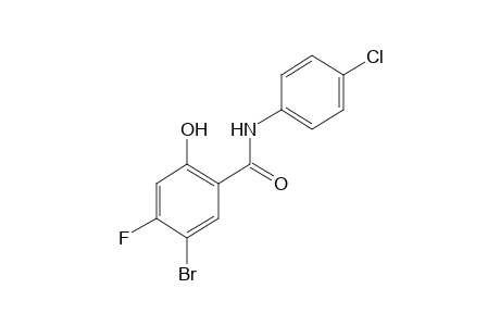 5-bromo-4'-chloro-4-fluorosalicylanilide