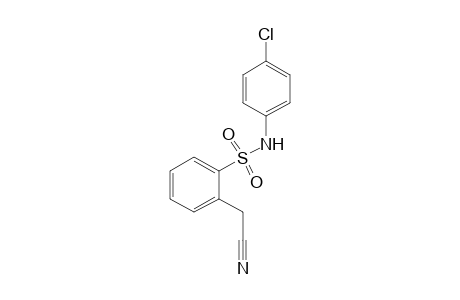 4'-chloro-α-cyano-o-toluenesulfonanilide