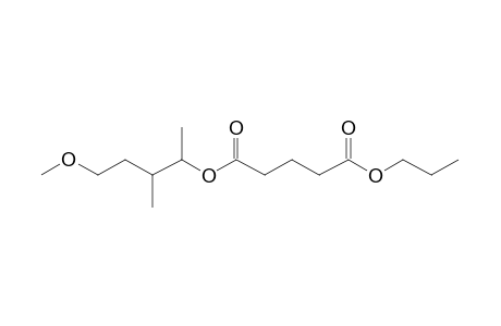 Glutaric acid, 5-methoxy-3-methylpent-2-yl propyl ester