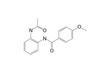 N-(2-Aminophenyl)-4-methoxybenzamide, N-acetyl-