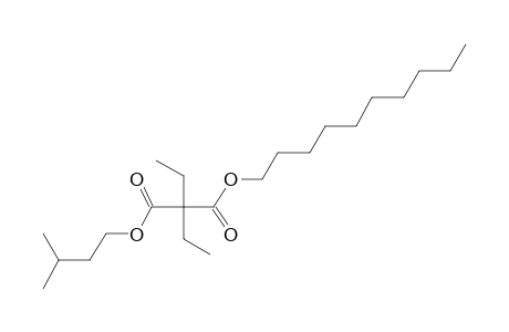 Diethylmalonic acid, decyl 3-methylbutyl ester