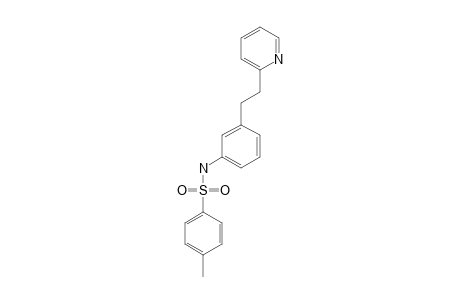3'-[2-(2-pyridyl)ethyl]-p-toluenesulfonanilide
