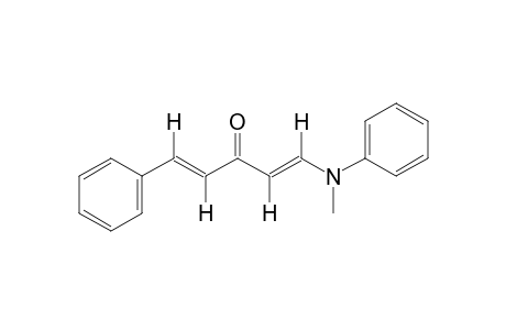 trans-,trans-1-(N-METHYLANILINO)-5-PHENYL-1,4-PENTADIEN-3-ONE