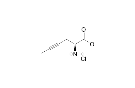 (S)-2-AMINO-4-HEXYNOIC-ACID-HYDROCHLORIDE