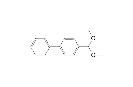 1-(Dimethoxymethyl)-4-phenyl-benzene