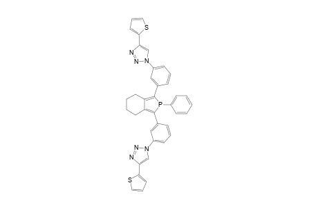 2,5-BIS-[4-(THIEN-2-YL)-1H-1,2,3-TRIAZOL-1-YL]-1-PHENYLPHOSPHOLE