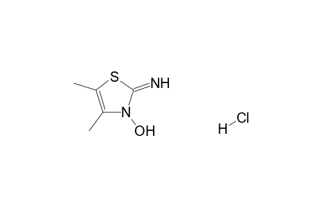 2(3H)-Thiazolimine, 3-hydroxy-4,5-dimethyl-, monohydrochloride
