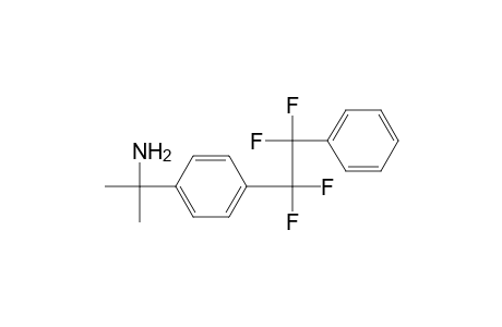 2-[4-(1,1,2,2-tetrafluoro-2-phenyl-ethyl)phenyl]propan-2-amine