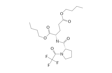 N-Tfa-L-prolylglutamic acid dibutyl ester