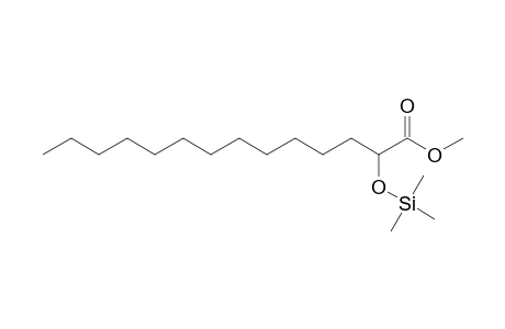 Methyl 2-trimethylsiloxy-tetradecanoate