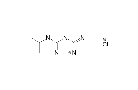 1-isopropylbiguanide, monohydrochloride