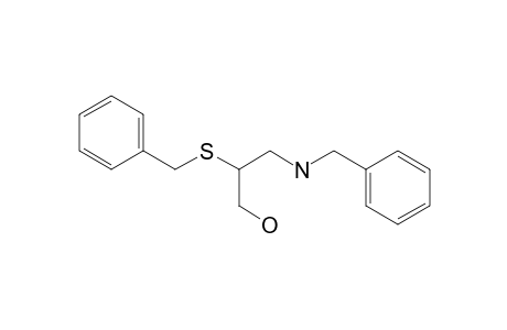 1-Propanol, 3-[(phenylmethyl)amino]-2-[(phenylmethyl)thio]-