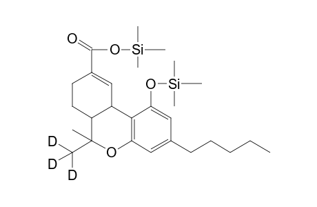 11-Nor-9-carboxy-delta-9-tetrahydrocannabinol-D3 2TMS