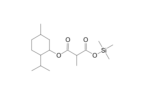 1-(2-Isopropyl-5-methylcyclohexyl) 3-(trimethylsilyl) 2-methylmalonate