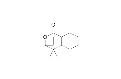 7,7-Dimethyl-9-oxatricyclo[6.2.2.0(1,6)]dodecan-10-one