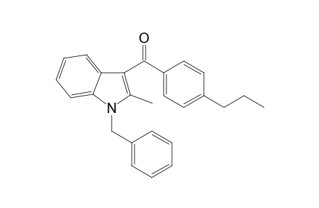 1-Benzyl-2-methyl-3-(4-propylbenzoyl)indole
