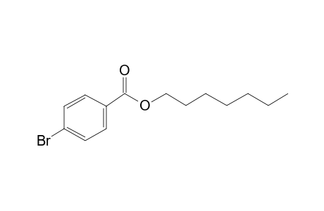 4-Bromobenzoic acid, heptyl ester