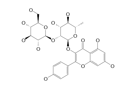 KAEMPFEROL-3-O-ALPHA-L-(2-O-BETA-D-GLUCOPYRANOSYL)-RHAMNOPYRANOSIDE