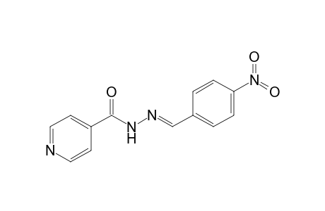 4-Pyridinecarboxylic acid, [(4-nitrophenyl)-methylene]hydrazide