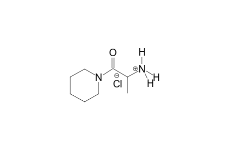 1-oxo-1-(1-piperidinyl)-2-propanaminium chloride