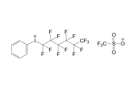 phenyl(tridecafluorohexyl)iodonium trifluoromethanesulfonate