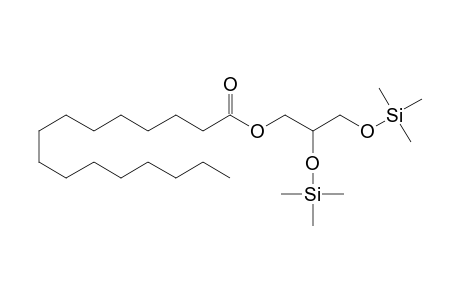 Hexadecanoic acid, 2,3-bis[(trimethylsilyl)oxy]propyl ester