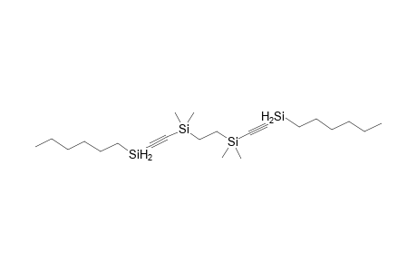 1,2-Bis(((hexylsilyl)ethynyl)dimethylsilyl)ethane