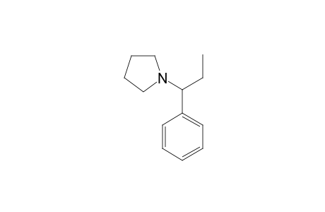 1-(1-Phenylpropyl)pyrrolidine