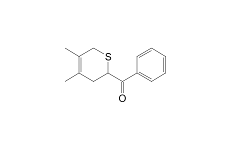 (4,5-dimethyl-3,6-dihydro-2H-thiopyran-2-yl)-phenylmethanone