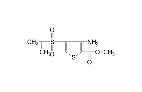 3-amino-4-(isopropylsulfonyl)-2-thiophenecarboxylic acid, methyl ester