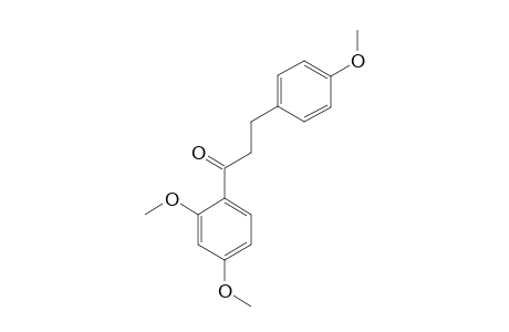 2',4'-dimethoxy-3-(p-methoxyphenyl)propiophenone