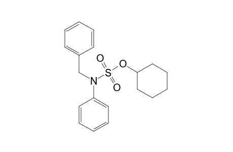 benzylphenylsulfamic acid, cyclohexyl ester