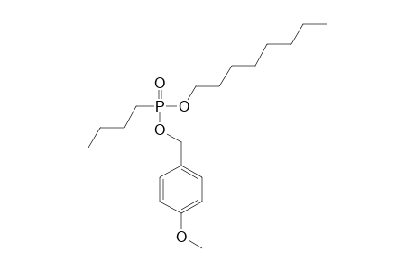 Butylphosphonic acid, 4-methoxybenzyl octyl ester