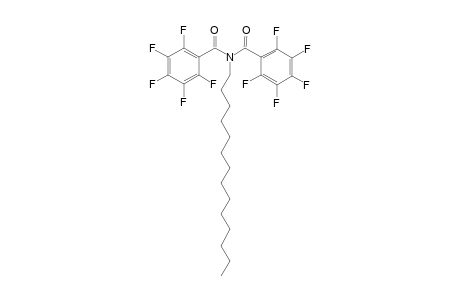 Benzamide, pentafluoro-N-(pentafluorobenzoyl)-N-tetradecyl-