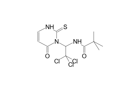 N3-(1-PIVALOYLAMIDO-2,2,2-TRICHLOROETHYL)-2-THIOURACIL