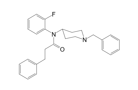 N-(1-Benzylpiperidin-4-yl)-N-(2-fluorophenyl)-3-phenylpropanamide